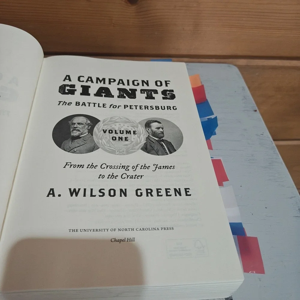Campaign of Giants The Battle for Petersburg A. Wilson Greene 9781469638577 2018